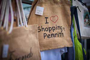 Penrith shopping bag photo by John Burrows Photography
