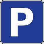 Parking sign