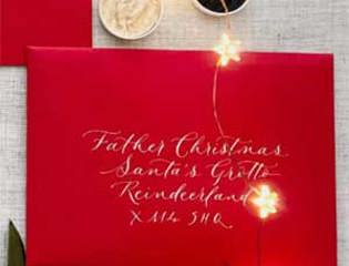 Christmas calligraphy set - By Moon & Tide Calligraphy
