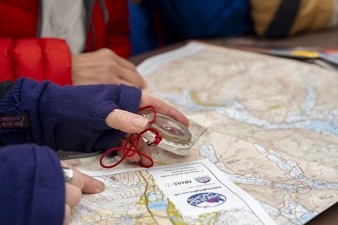 Map and compass photo courtesy of the Cumbria Photo library