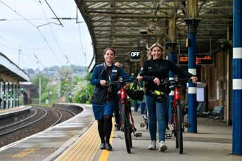 Bike hire at Penrith Station